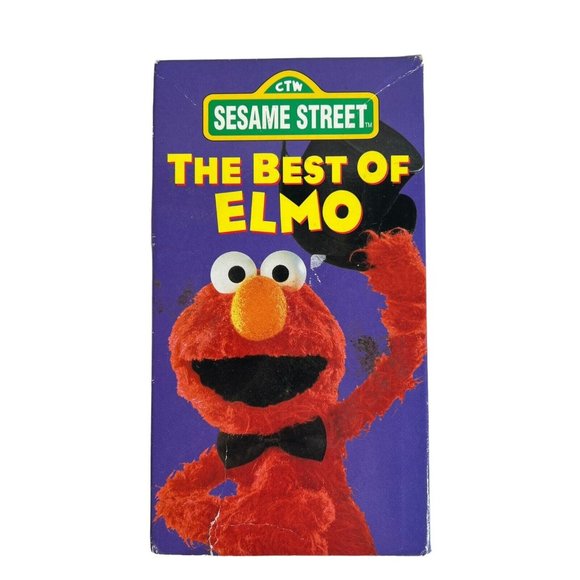 Sesame Street The Best of Elmo VHS Video Tape PBS Kids 30 Minutes Songs and More - Picture 2 of 7